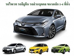 รถไพเวทส่วนบุคคลขนาดเล็ก 1-4 ที่นั่ง